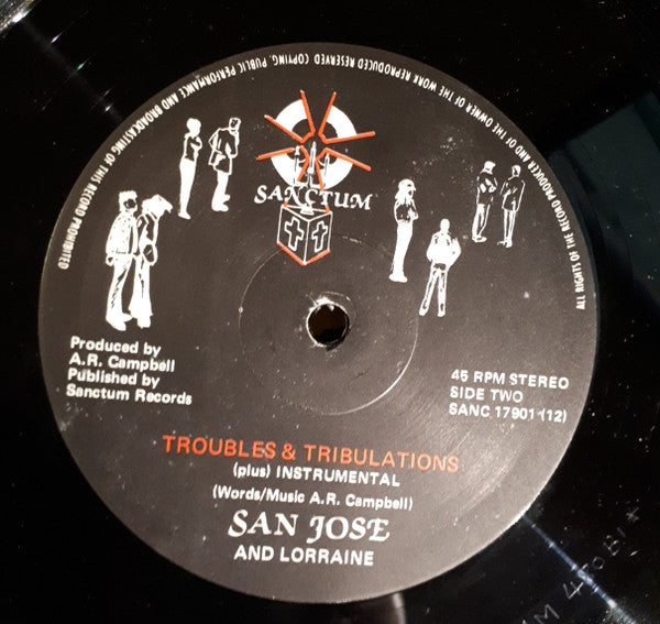 San Jose And Lorraine - Let Them Talk / Troubles & Tribulations  -