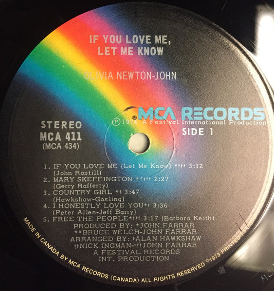 Olivia Newton-John - If You Love Me Let Me Know - 1974