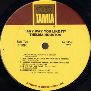 Thelma Houston - Any Way You Like It - 1976