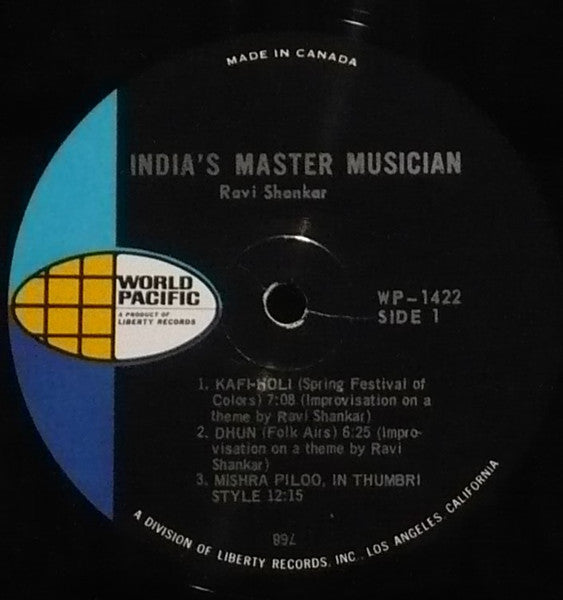 Ravi Shankar - India's Master Musician - 1963