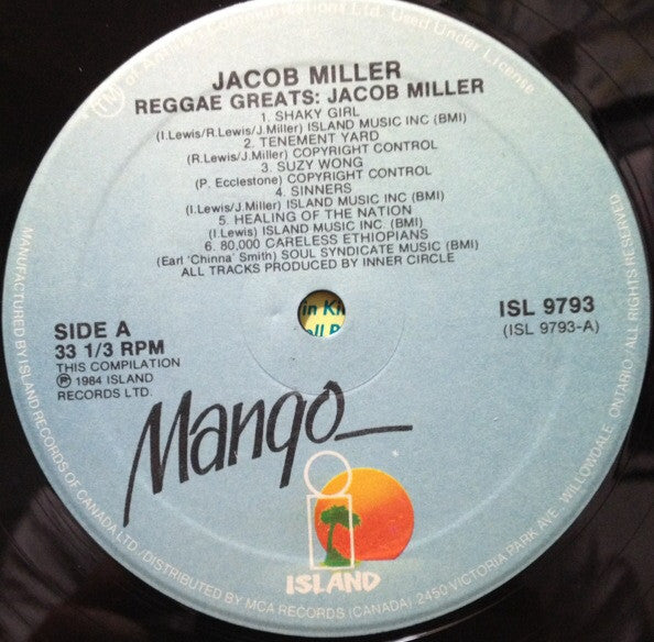 Jacob Miller - Reggae Greats