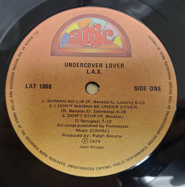 L.A.X. - Under Cover Lover - 1979