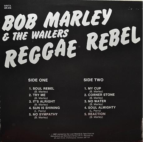 Bob Marley & The Wailers – Press Vinyl Cafe