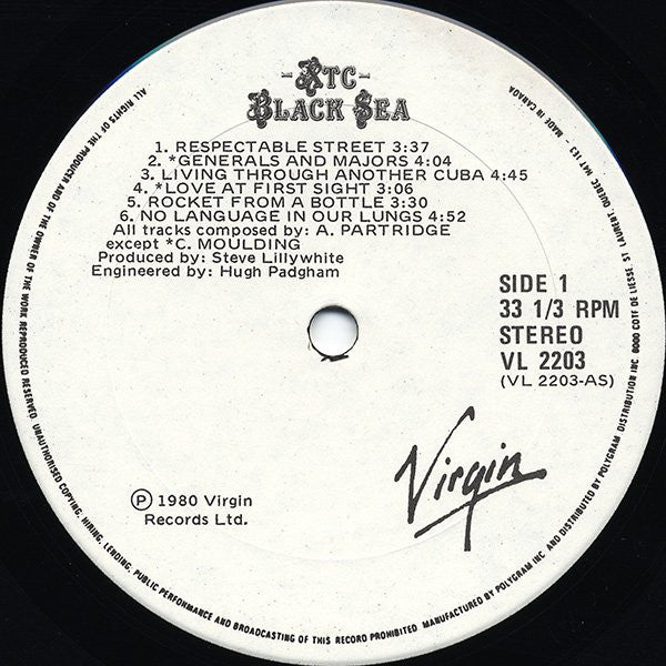 XTC - Black Sea