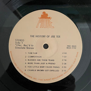 Joe Tex - The History Of Joe Tex - 1973