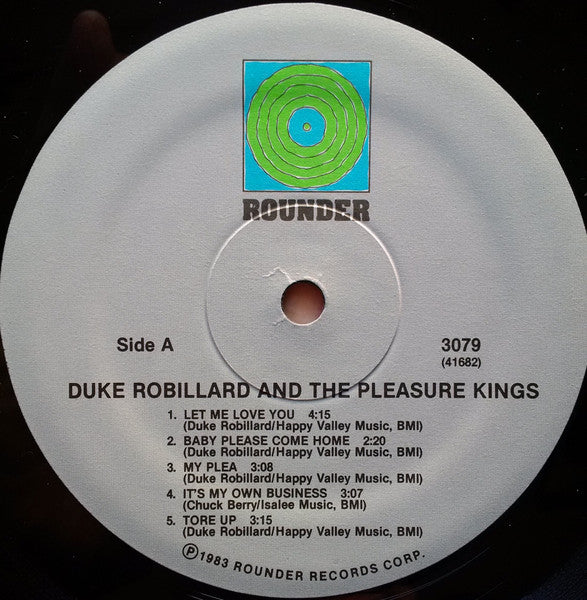 Duke Robillard And The Pleasure Kings - Duke Robillard And The Pleasure Kings - 1983