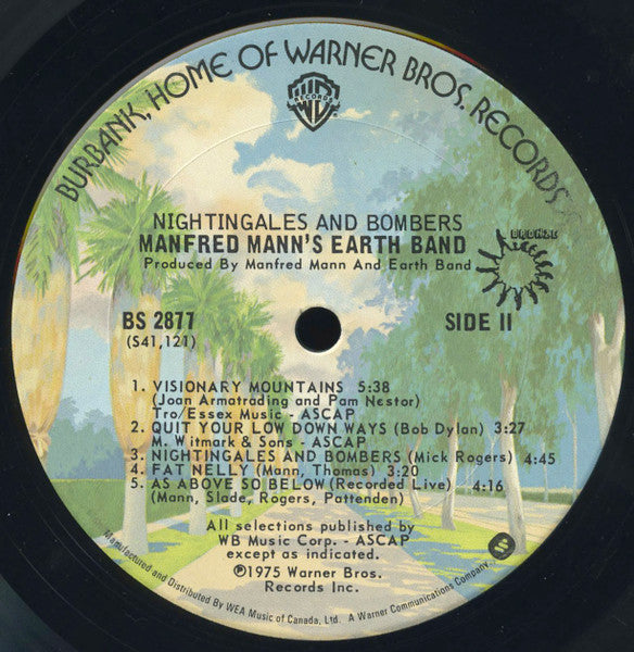 Manfred Mann's Earth Band - Nightingales & Bombers