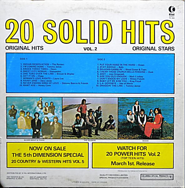 Various - 20 Solid Hits Volume II