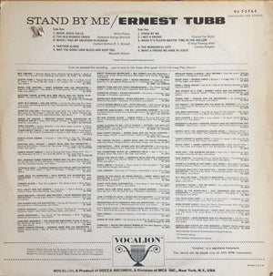 Ernest Tubb - Stand By Me