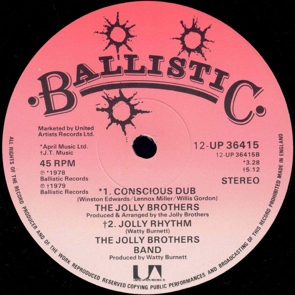 Jolly Brothers, The - Conscious Man - 1978