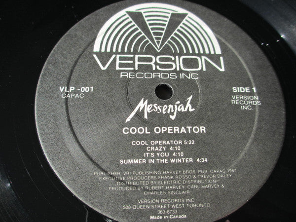 Messenjah - Cool Operator