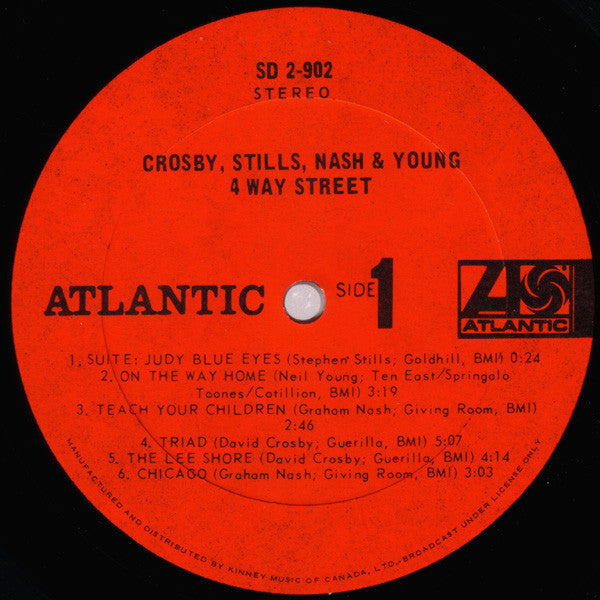 Crosby, Stills, Nash & Young - 4 Way Street - 1971