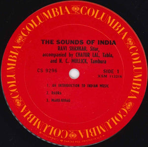 Ravi Shankar - The Sounds Of India Vinyl Record