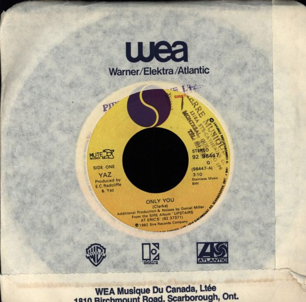 Yazoo - Only You - 1982