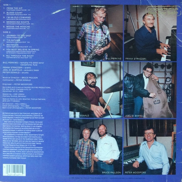 Bill Perkins Quartet, The - Journey To The East - 1985