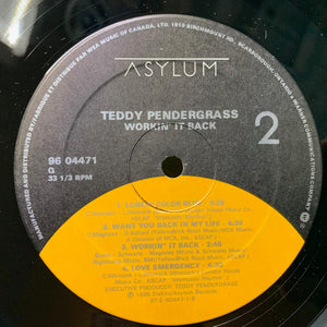 Teddy Pendergrass - Workin' It Back Vinyl Record