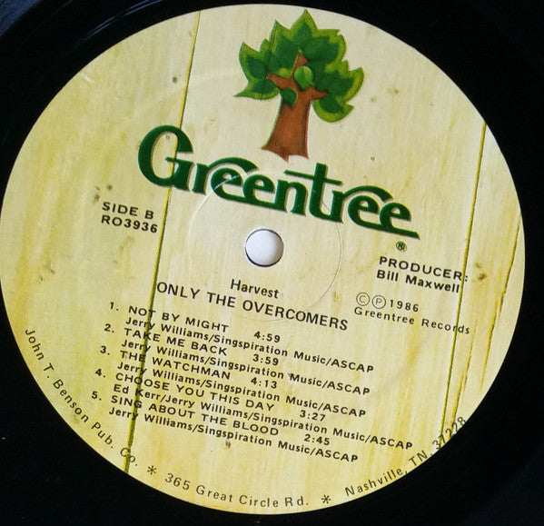 Harvest - Only The Overcomers - 1986