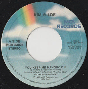 Kim Wilde - You Keep Me Hangin' On - 1987