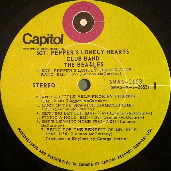 Beatles, The - Sgt. Pepper's Lonely Hearts Club Band - 1969