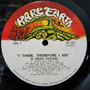 R. Dean Taylor - I Think, Therefore I Am - 1970