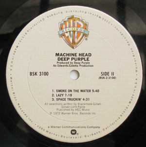 Deep Purple - Machine Head Vinyl Record