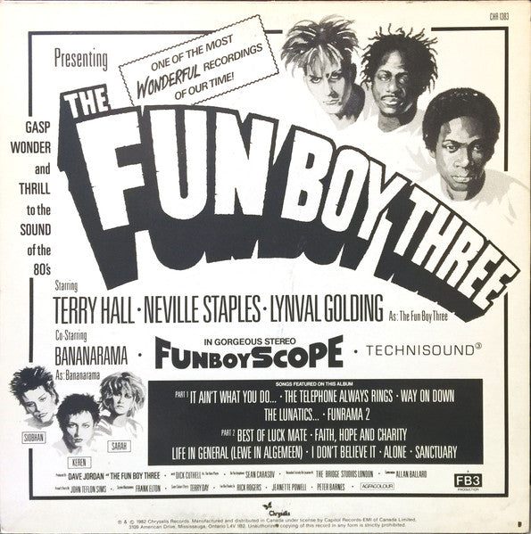 Fun Boy Three - The Fun Boy Three - 1982