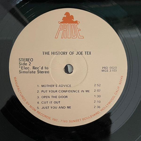Joe Tex - The History Of Joe Tex - 1973