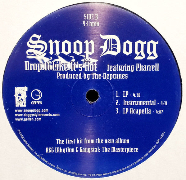 Snoop Dogg - Drop It Like It's Hot