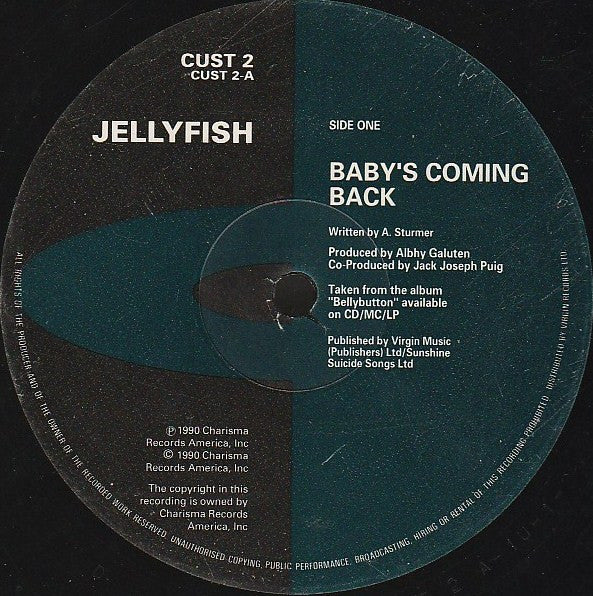 Jellyfish - Baby's Coming Back - 1990