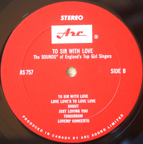 Unknown Artist - To Sir WIth Love -