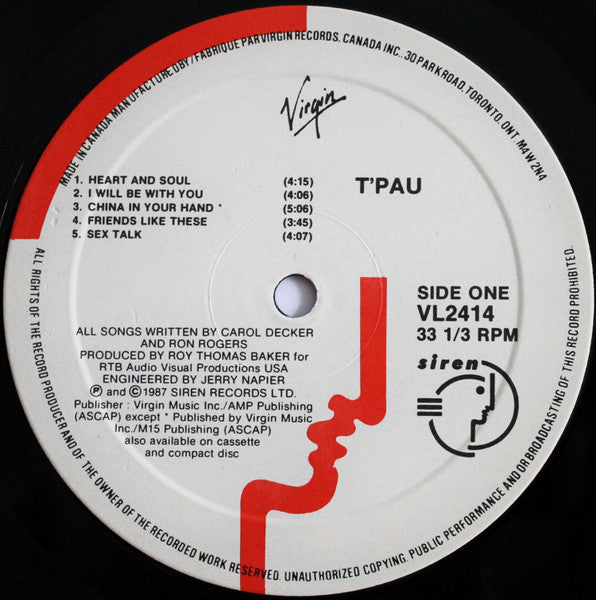 T'Pau - T'Pau
