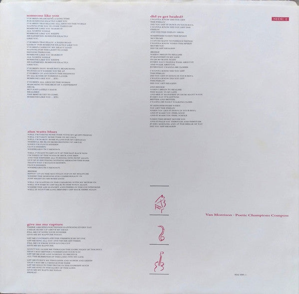Van Morrison - Poetic Champions Compose - 1987