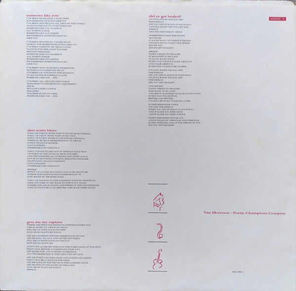 Van Morrison - Poetic Champions Compose - 1987