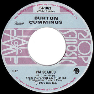 Burton Cummings - I'm Scared / My Own Way To Rock -