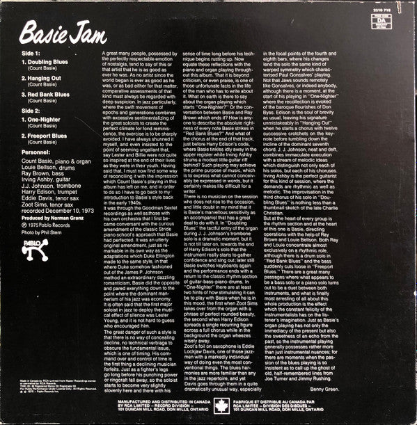 Count Basie - Basie Jam