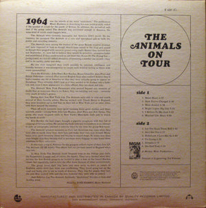 Animals, The - The Animals On Tour - 1965