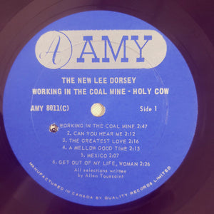 The New Lee Dorsey - Working In The Coal Mine - Holy Cow Vinyl Record