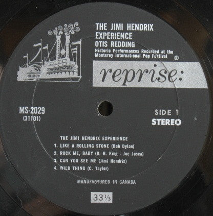 Otis Redding / Jimi Hendrix Experience, The - Historic Performances Recorded At The Monterey International Pop Festival - 1970
