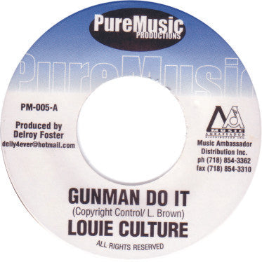 Louie Culture / Lukie D - Gunman Do It / Love Is The Answer - 2000