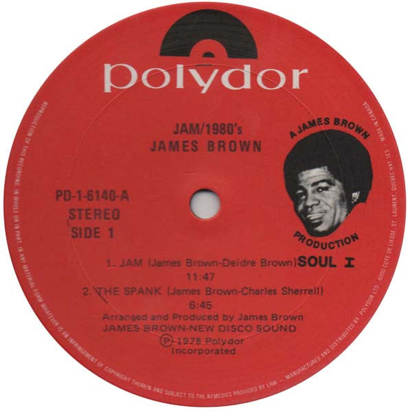 James Brown - Jam/1980's - 1978