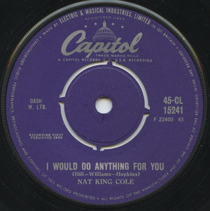 Nat King Cole - Brazilian Love Song / I Would Do Anything For You