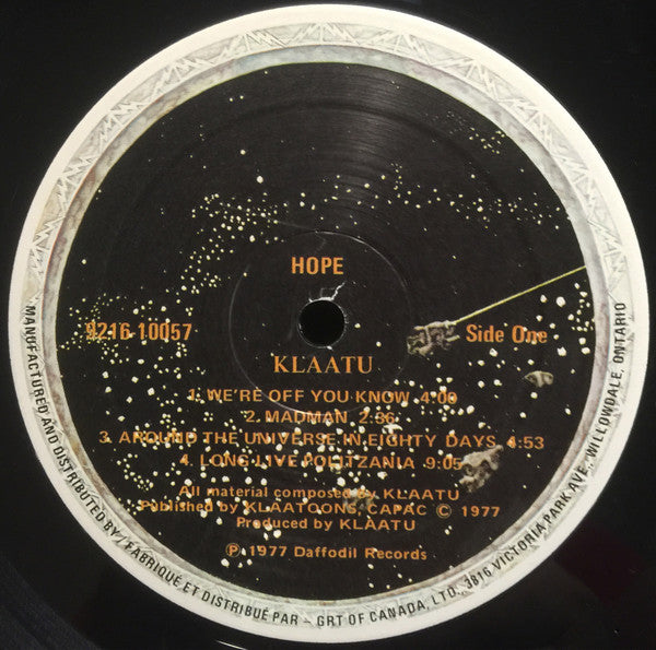 Klaatu - Hope