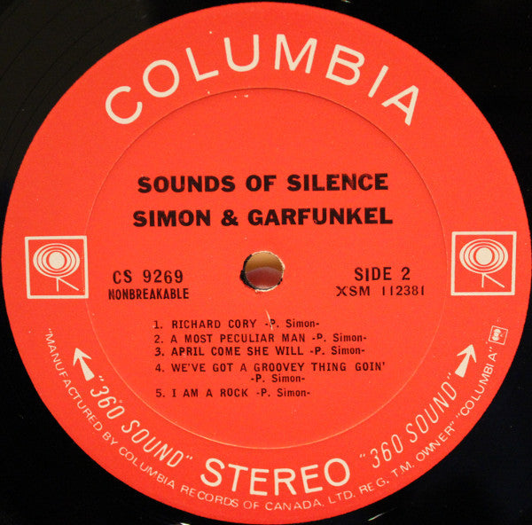 Simon & Garfunkel - Sounds Of Silence Vinyl Record