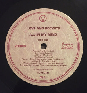 Love And Rockets - All In My Mind - 1987