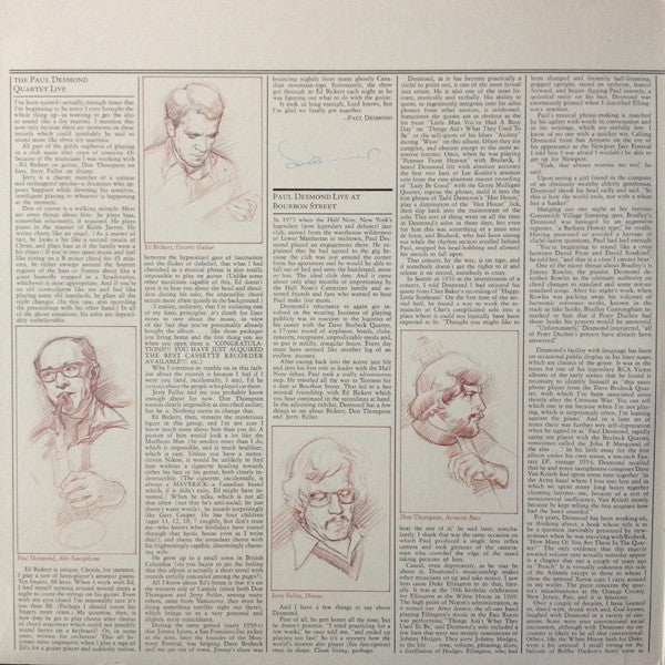 Paul Desmond Quartet, The - Live - 1976