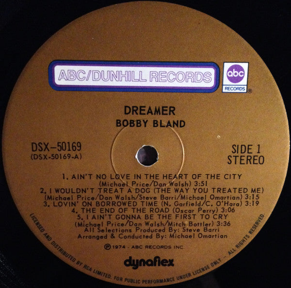 Bobby Bland - Dreamer - 1974