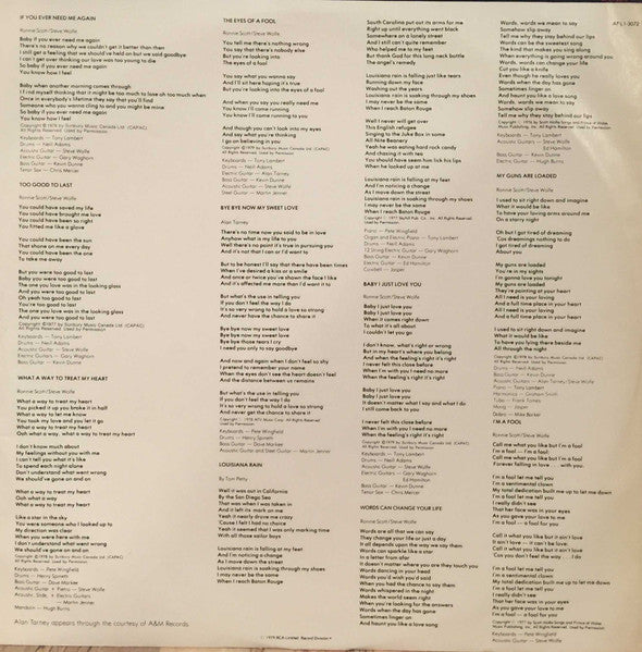 Bonnie Tyler - Diamond Cut - 1979