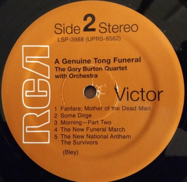 Gary Burton Quartet - A Genuine Tong Funeral -