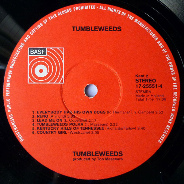 Tumbleweeds, The - Tumbleweeds - 1974