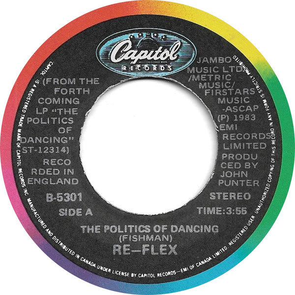 Re-Flex - The Politics Of Dancing - 1983